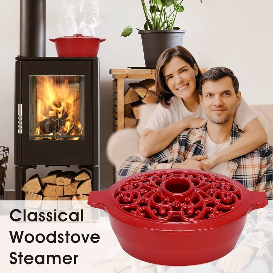 【新品】STEAM POT Humidifier 3L 加湿器 Amazon.com: INNO STAGE Wood Stove Steamer, Cast Iron